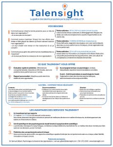 Offre de services Talensight